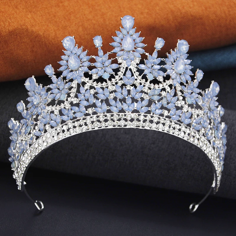 Rhinestone Princess Tiara Women Pageant Prom Queen Crown Bridal Wedding Headpiece Jewelry thumbnail 6