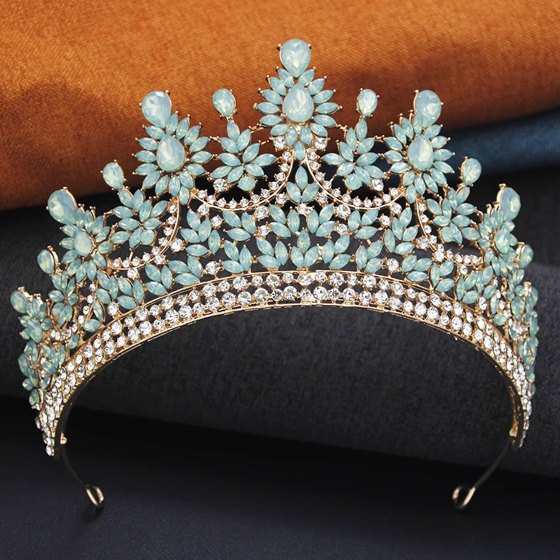 Rhinestone Princess Tiara Women Pageant Prom Queen Crown Bridal Wedding Headpiece Jewelry thumbnail 4