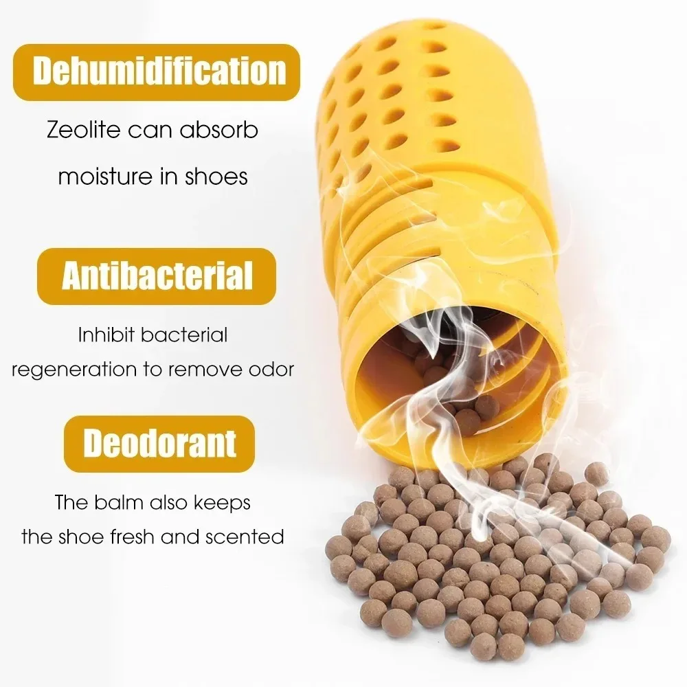2/4PCS Shoes Deodorant Creative Capsule Shaped Shoe Freshener Portable Moisture Absorber Sports Bags Desiccant Cleaning Supplies thumbnail 5