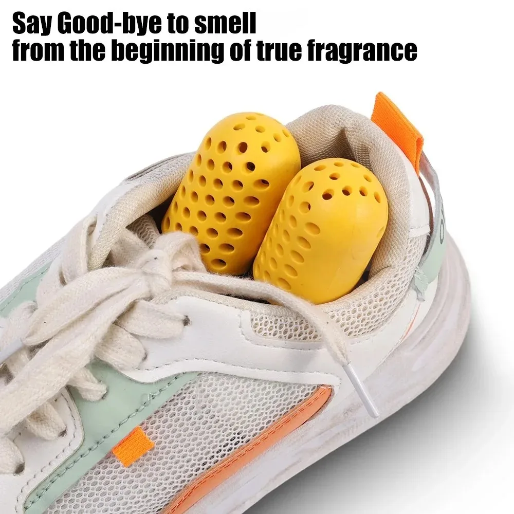 2/4PCS Shoes Deodorant Creative Capsule Shaped Shoe Freshener Portable Moisture Absorber Sports Bags Desiccant Cleaning Supplies thumbnail 3