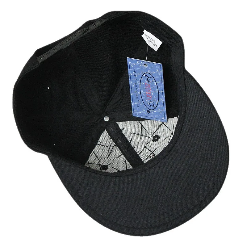 Handmade Punk Style Rivet Flat Cap Hip Hop Street Dance Baseball Cap Skeleton Cross Star Design Summer Sun Protection Hat thumbnail 5