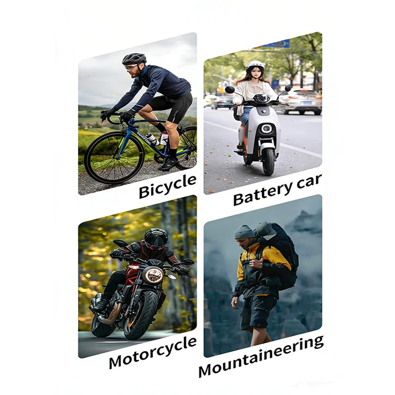 Sports Cycling Cap Sun Protection Ice Silk Cap With Glasses Holes Outdoor Running Bicycle Ice Silk Motorcycle Helmet Hat thumbnail 5