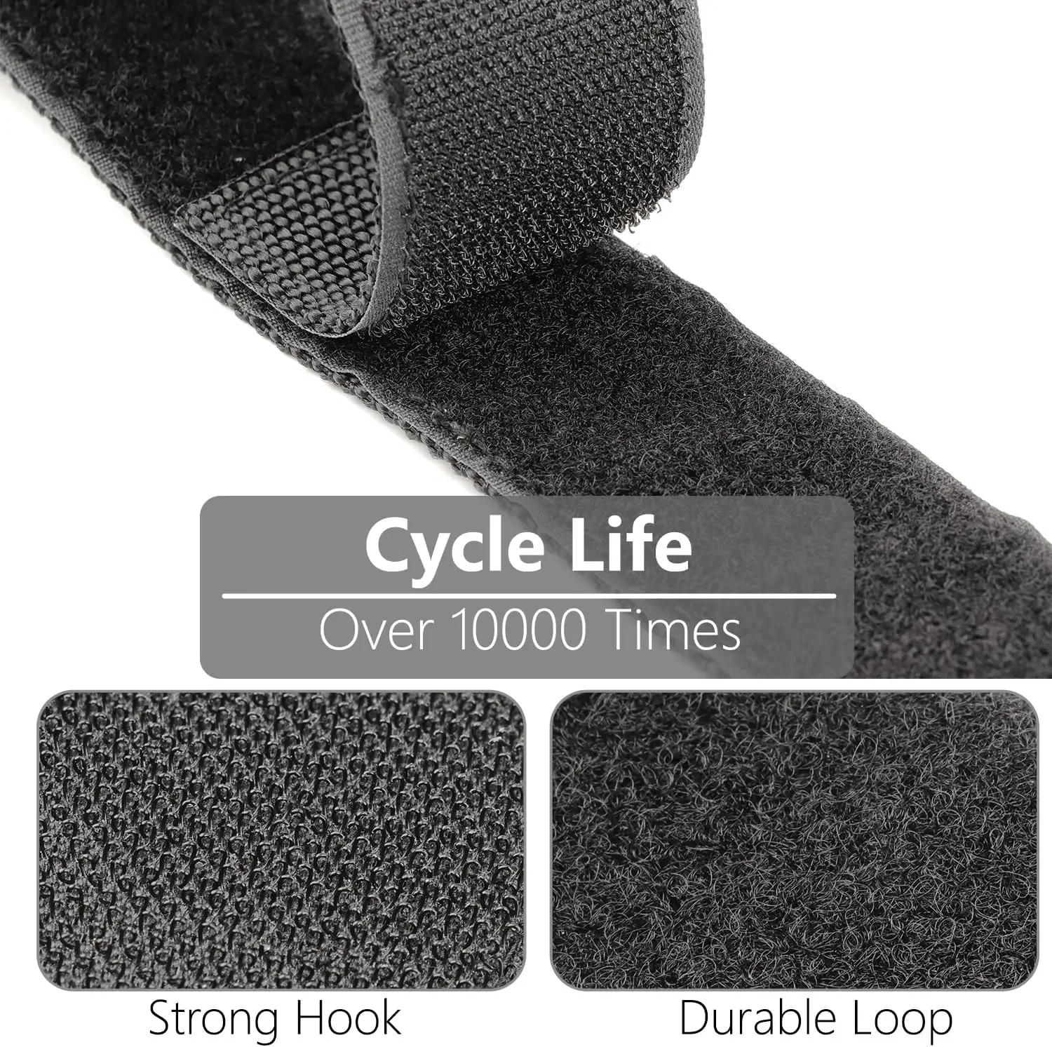 10/5/1PCS Rotate Buckle Wire Manager Power Cord Management Nylon Heavy Cord Storage Straps for Cable Hoses Car Organizer Holder thumbnail 3