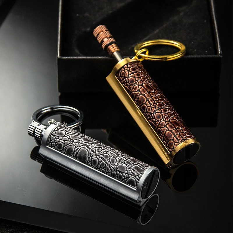 10000 Times Oil Matches Lighter Sealed Waterproof Flint Grinding Wheel Smoking Accessories Fire Starter for Outdoor Use thumbnail 4