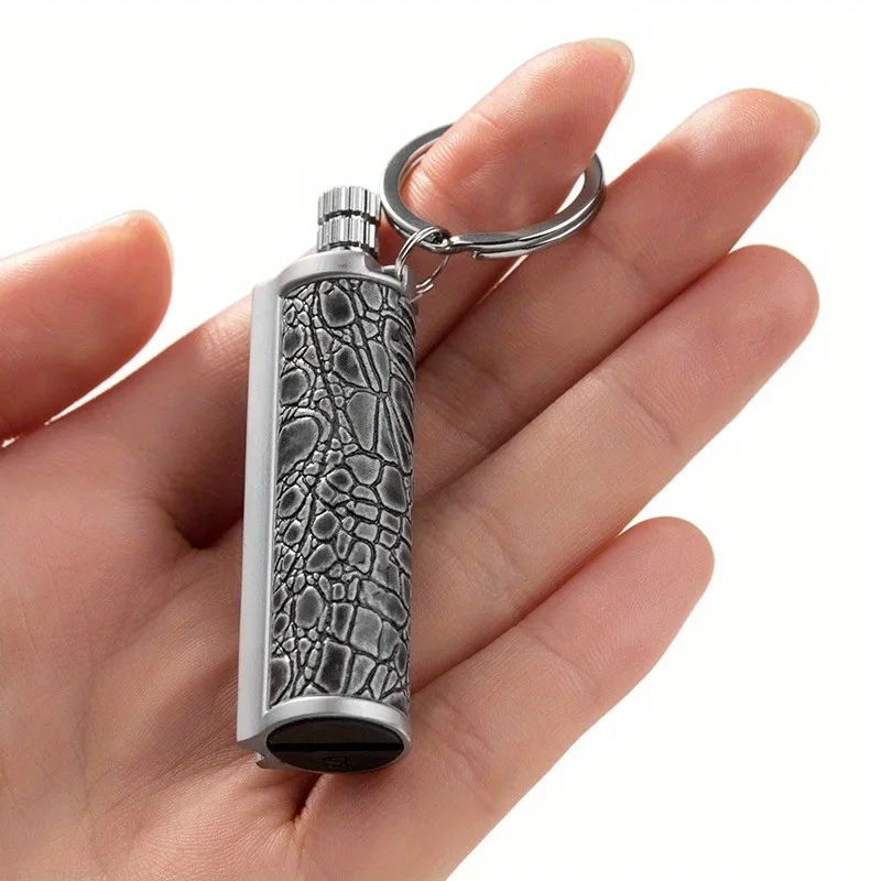 10000 Times Oil Matches Lighter Sealed Waterproof Flint Grinding Wheel Smoking Accessories Fire Starter for Outdoor Use thumbnail 5