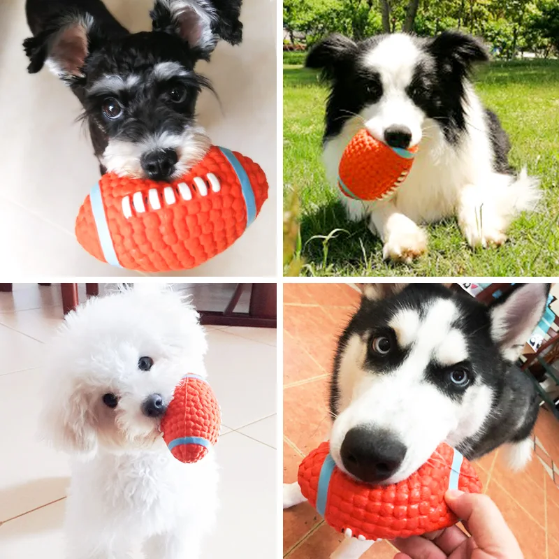 Toys For Dog Chihuahua Balls Anti Bite Dog Chew Toy Pet Squeak Toys Dog Toys Natural Latex Dog Safe Interactive Toys Accessories thumbnail 2