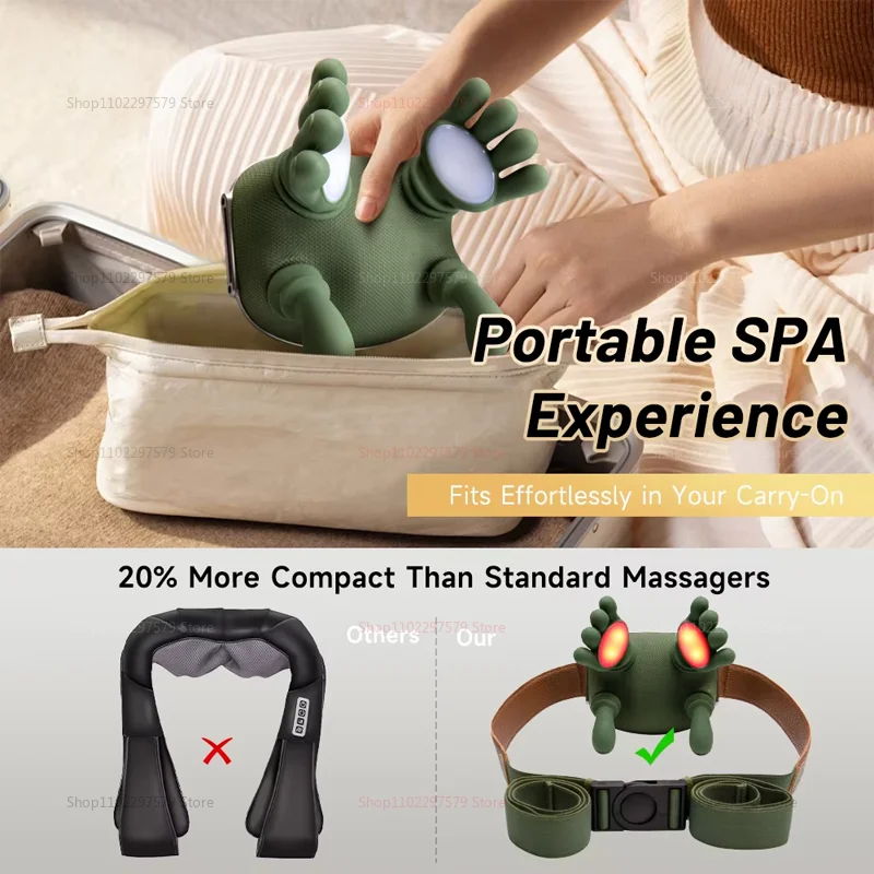 New cross-border trapezius cervical massager, neck massager, shoulder and neck kneading massager, neck protection device thumbnail 3