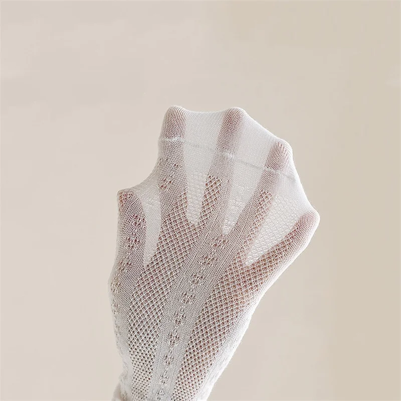 Summer Thin Baby Tights For Girls Soft Children's Cotton Breathable Hollow Mesh Pantyhose Solid Simple Girl Leggings 0-12Years thumbnail 6