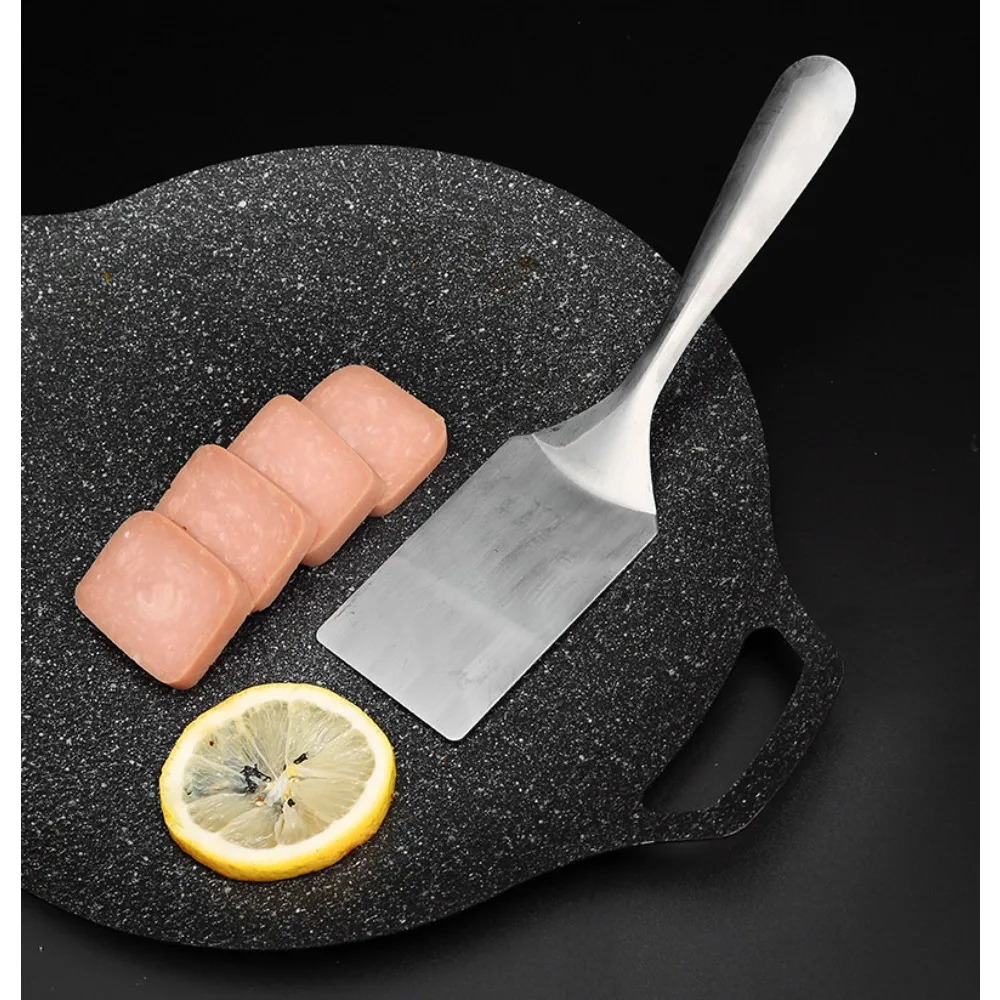 Stainless Steel Flat Spatula, Multi-purpose Small Pan Spatula for Restaurant Home, Steak Pancake Teppanyaki Tiramisu Cooking Tur thumbnail 5