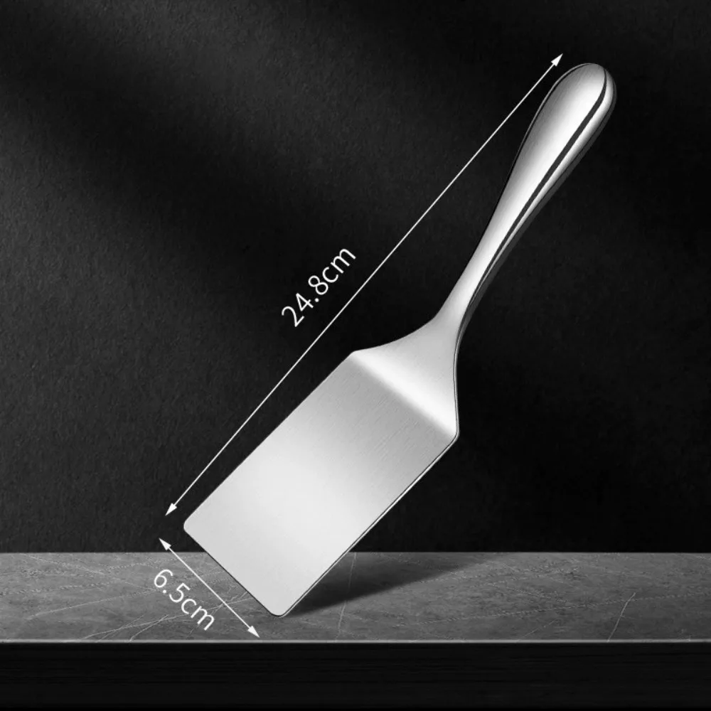 Stainless Steel Flat Spatula, Multi-purpose Small Pan Spatula for Restaurant Home, Steak Pancake Teppanyaki Tiramisu Cooking Tur thumbnail 6
