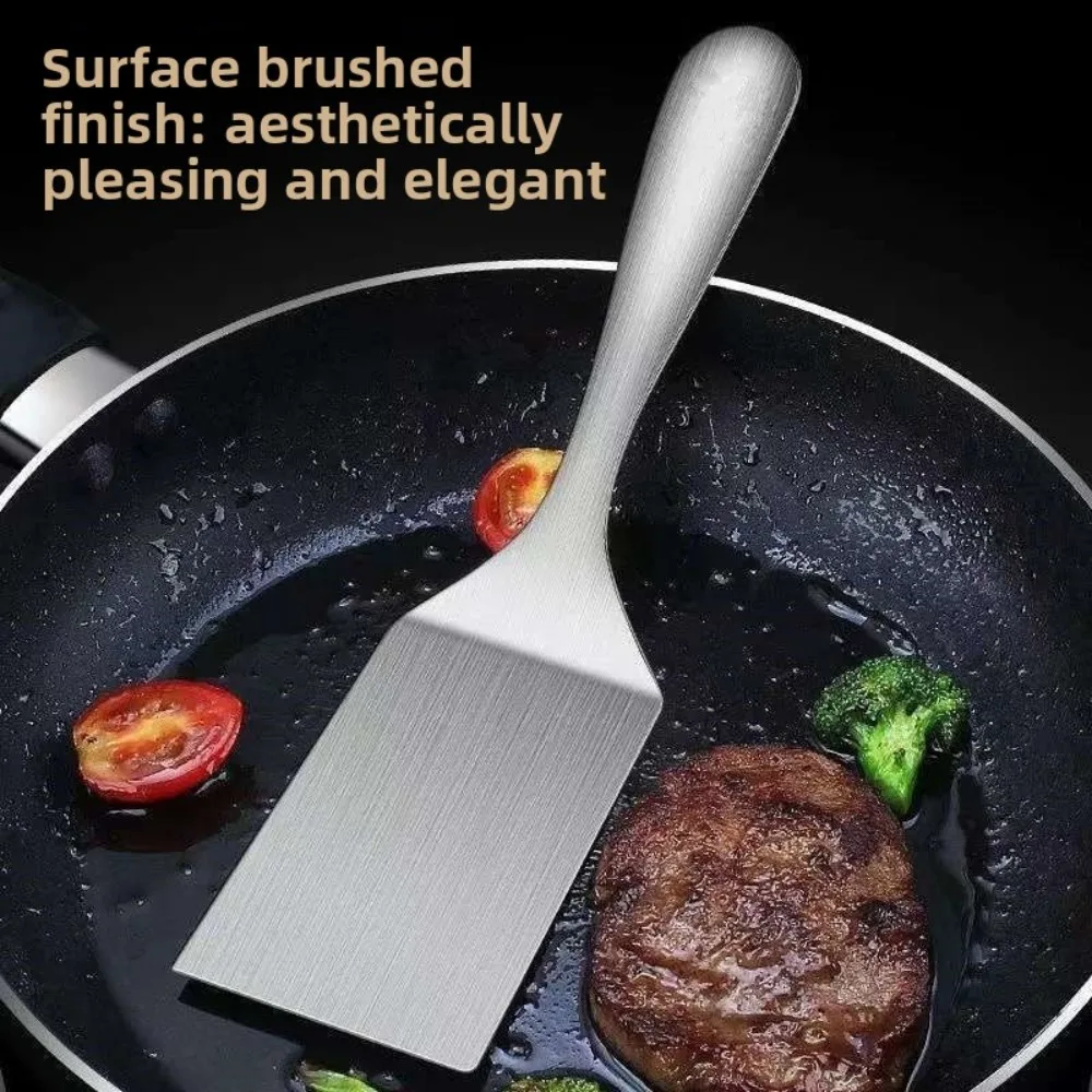 Stainless Steel Flat Spatula, Multi-purpose Small Pan Spatula for Restaurant Home, Steak Pancake Teppanyaki Tiramisu Cooking Tur thumbnail 4