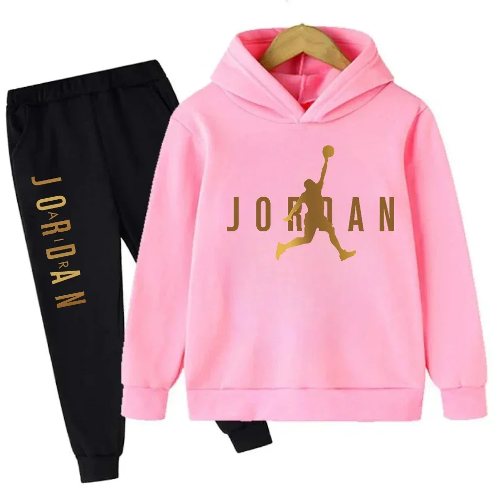 Autumn Warm Slam Dunk Master Pattern Printed Children Set Hoodie+Pant Suit 2pcs Set Kids Boy Girl Fashion Clothing Tracksuits thumbnail 3
