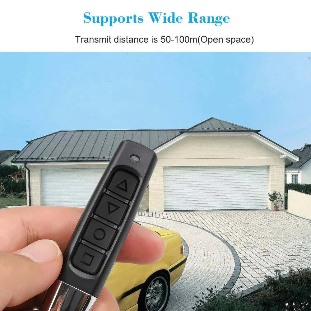KEBIDU 433MHz Auto Copy Remote Control Electric Garage Door Opener Remote Controller Duplicator Cloning Code 4 Keys Transmitter thumbnail 6