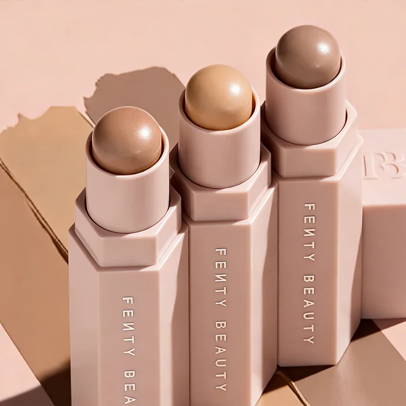 Fashion Fenty Beauty Contour Stick Concealer Face Highlighter Shadow Lasting Natural Makeup Lipstick Moisturizing Lip Cosmetics thumbnail 2