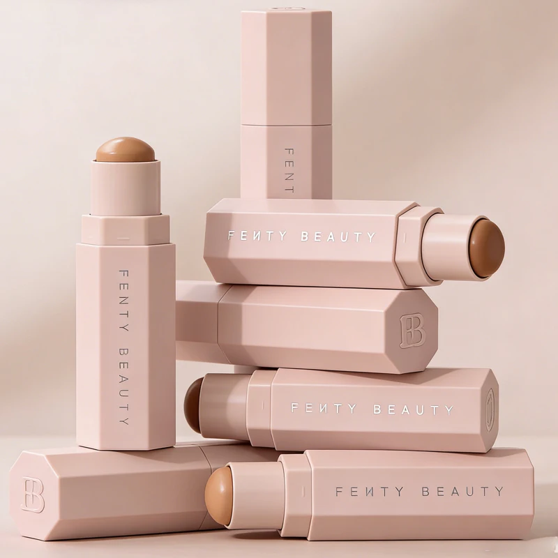 Fashion Fenty Beauty Contour Stick Concealer Face Highlighter Shadow Lasting Natural Makeup Lipstick Moisturizing Lip Cosmetics