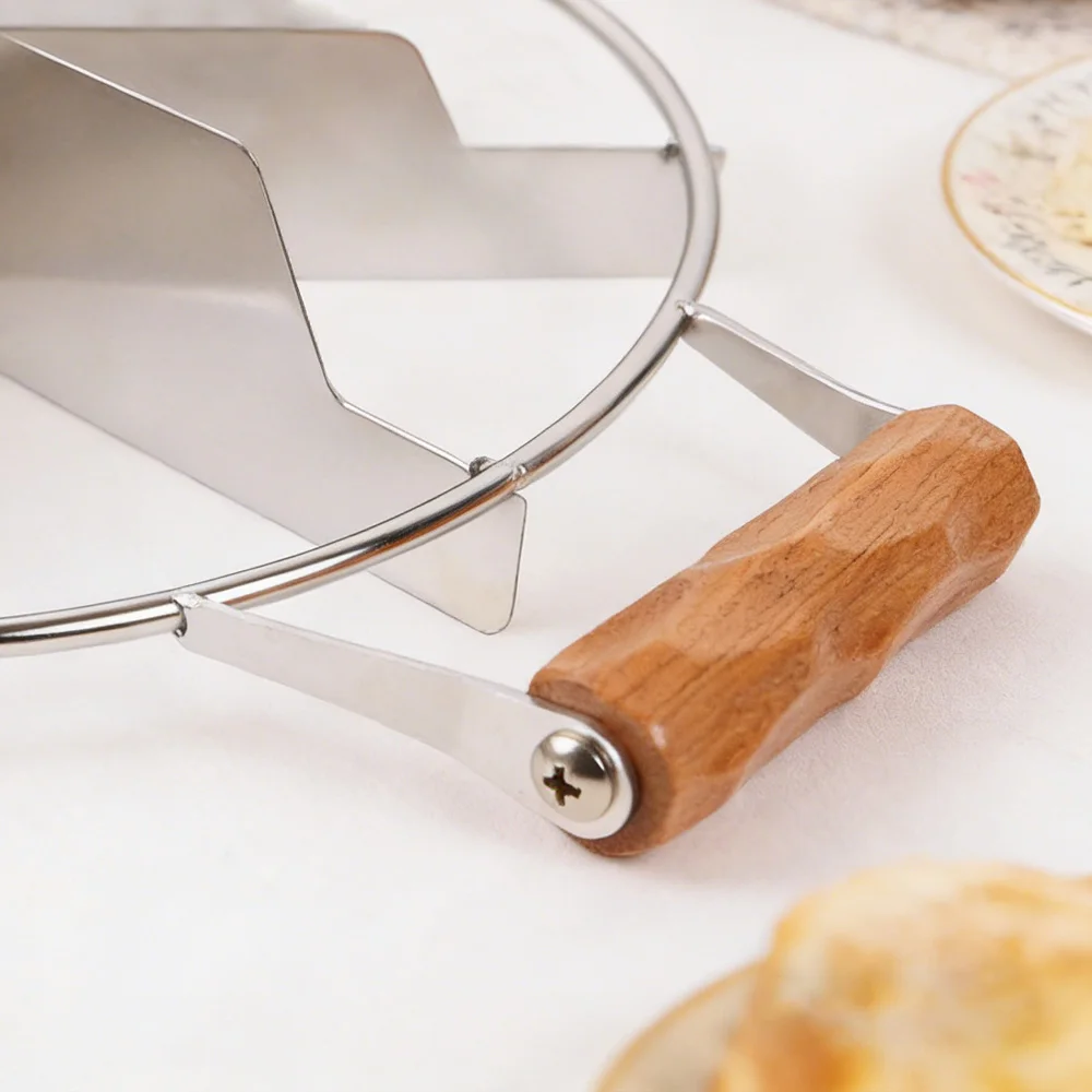 201 Stainless Steel Cake Divider 6/7/8 Equal Portions Cake Slicer Pizza Pie Cutter Kitchen Gadgets Pastry Cheese Divider tool thumbnail 4