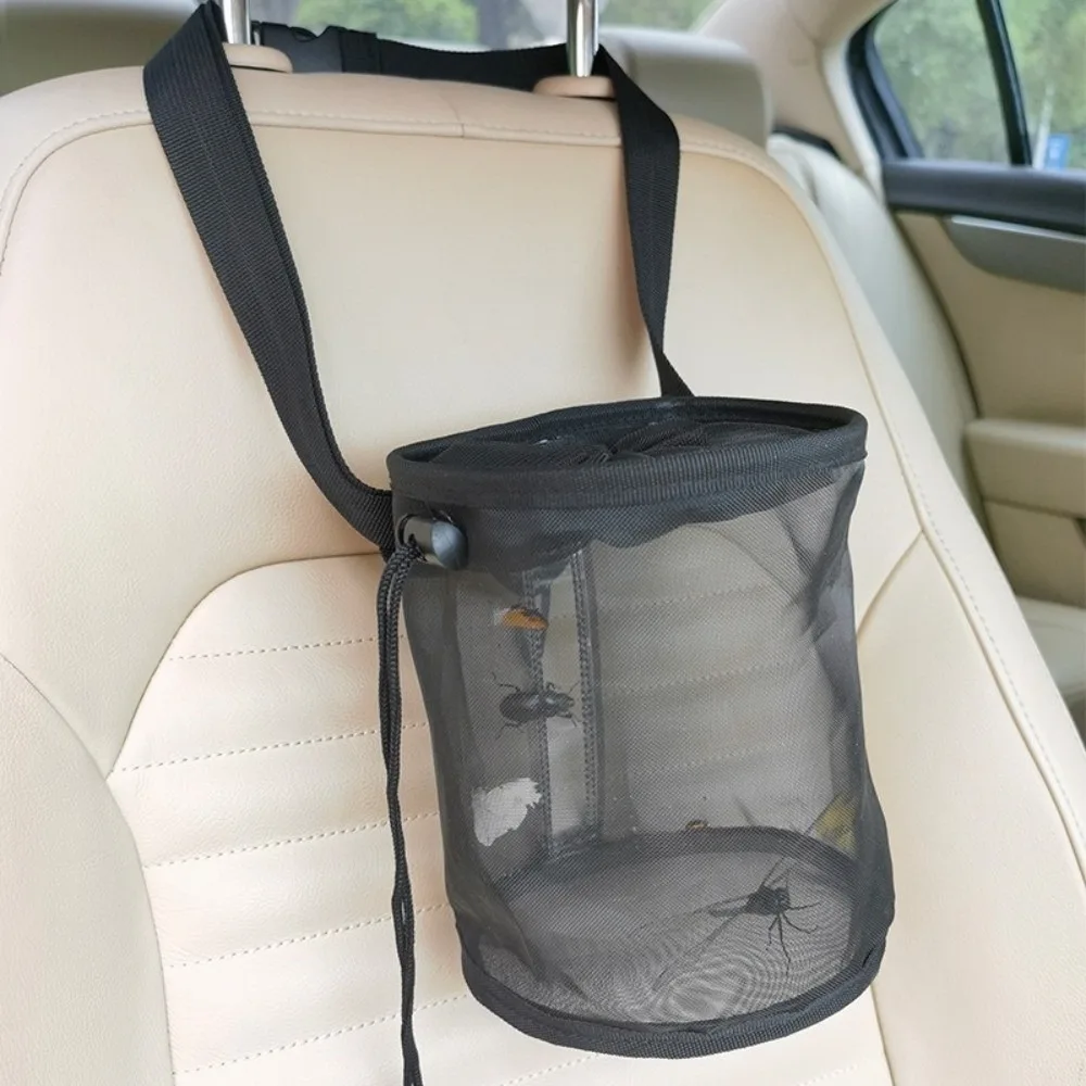Folding Mesh Butterfly Cage Exploration Shoulder Strap Insect Mesh Cage Bug Enclosure Waist Strap Insect Terrarium