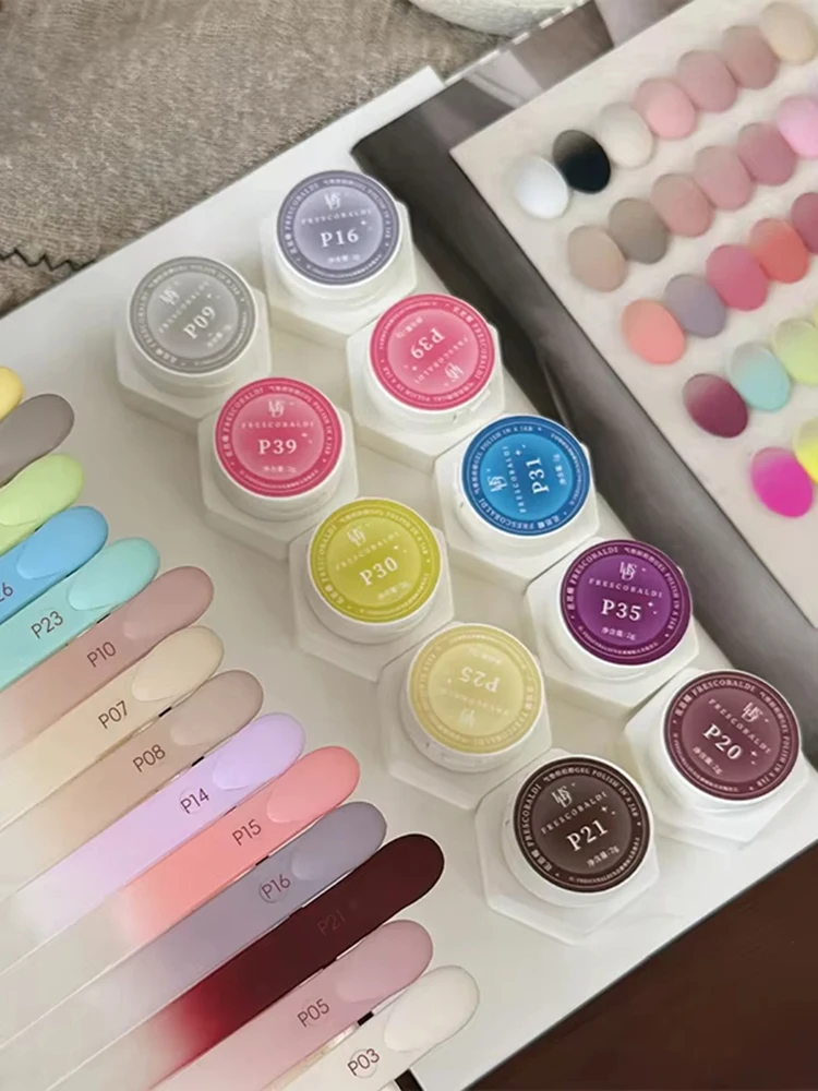  No Wash Nail Air Cushion Patting Gel High Saturation Solid Color Gradient Shading Offline Nail Salon Specific Nail Polish