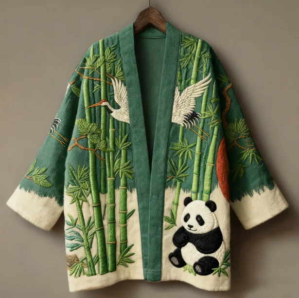 Men Japanese Traditional Haori Women Top Chinese Style Flower Print Kimono Shirt Fashion Beach Clothing Harajuku Cardigan Yukata thumbnail 4