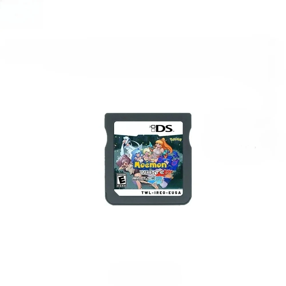 NDS Video Game Cartridge Pokémon Moemon Black 2 and White 2 US English Version thumbnail 3