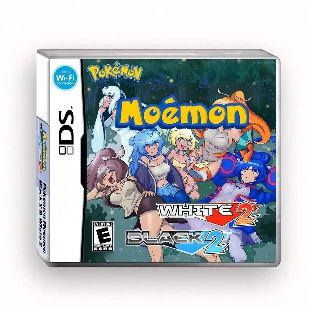 NDS Video Game Cartridge Pokémon Moemon Black 2 and White 2 US English Version thumbnail 2