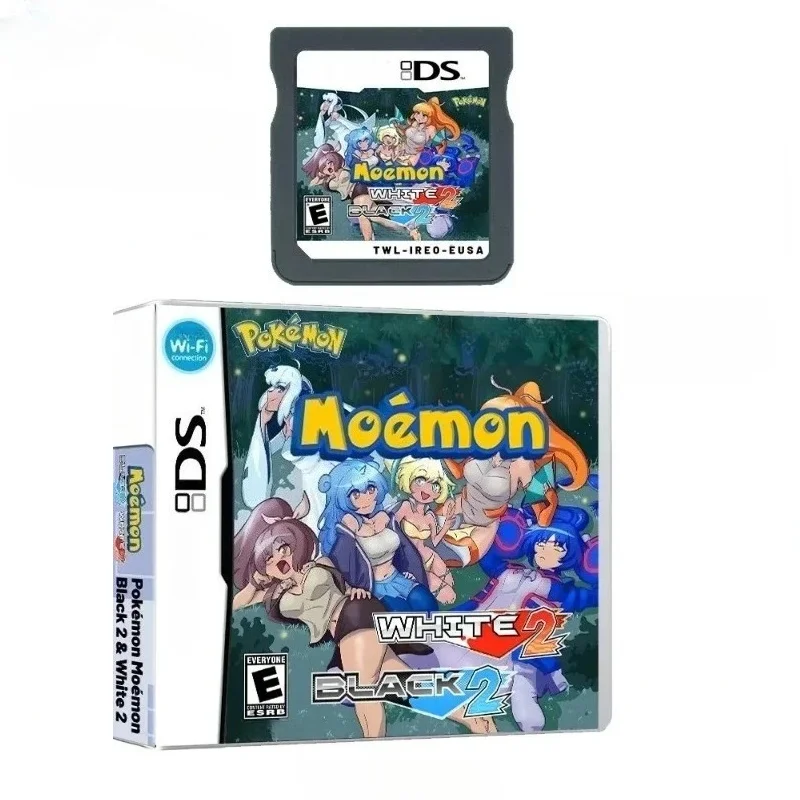 NDS Video Game Cartridge Pokémon Moemon Black 2 and White 2 US English Version thumbnail 4