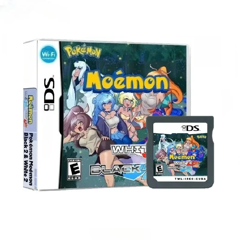 NDS Video Game Cartridge Pokémon Moemon Black 2 and White 2 US English Version thumbnail 5