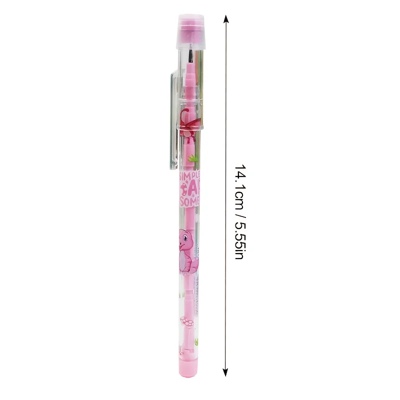 4 Sharpen-Free Missile Pencils and 40 Refills, Suitable for Classroom Rewards, Learning, Office Work, Drawing, Writing, and New Year Gifts thumbnail 6