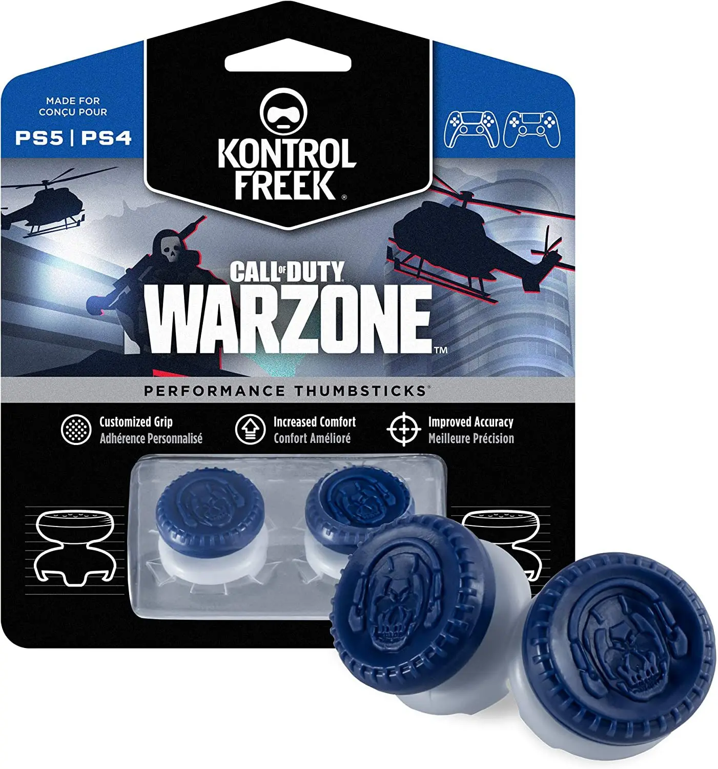 FPS For Playstation PS4 High-Rise Analog Stick PS5 Joystick Controller Performance Command Stick Game Silicone Cap thumbnail 5
