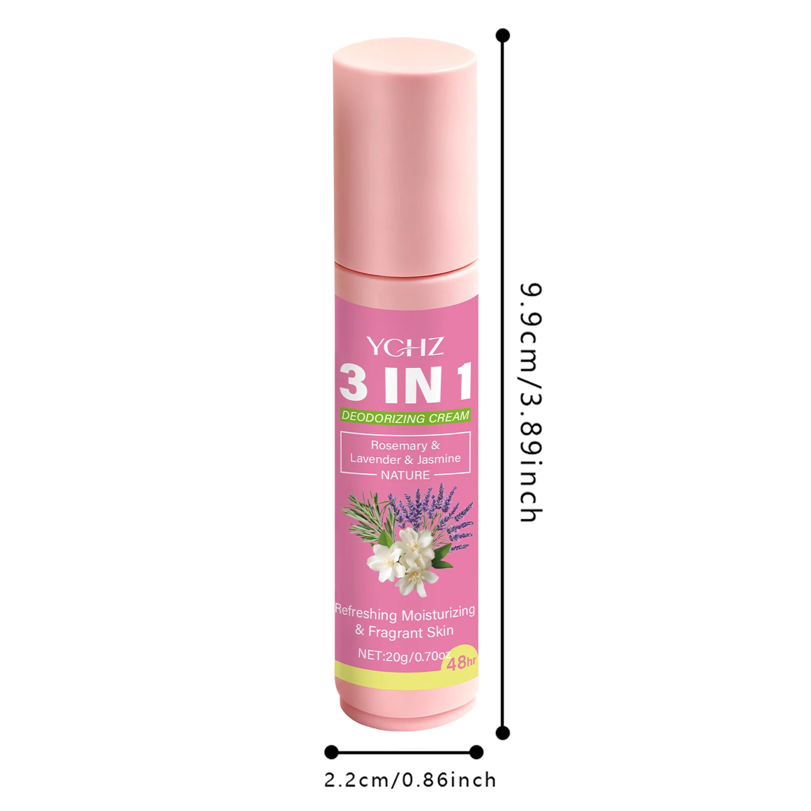 20g of 3-in-1 Intimate Care Solution, Lasts for 72 Hours, Eliminates Odor and Stickiness, Suitable for Underarms, Hands, Feet, and Intimate Areas of the Body, Unisex thumbnail 4