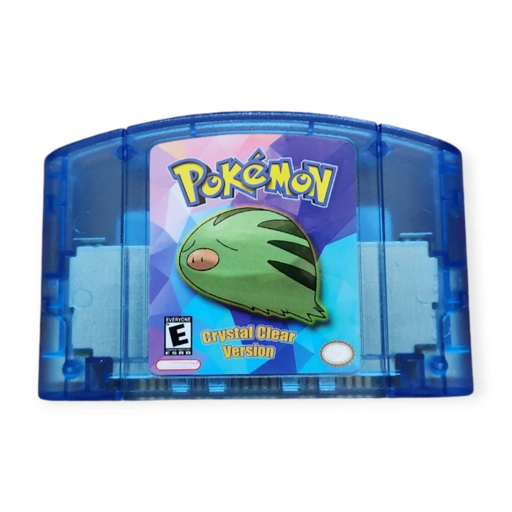 N64 Game Console Cassette, US Version, Pokemon1 /2/ Racing / Crystal/Stadium 64-bit English Game Console Game Cassette thumbnail 3