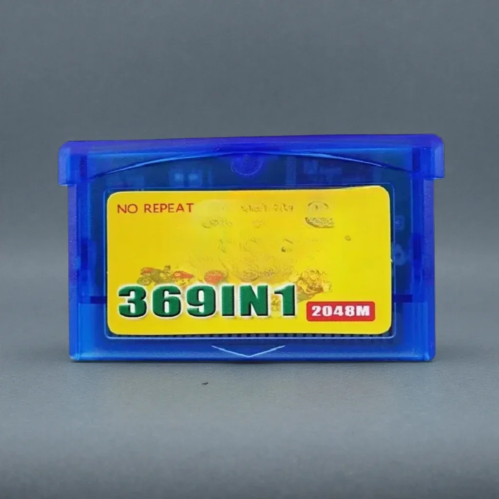 369 in 1 GBA  Game Cartridge 32-bit Retro Game Combo Card English Holiday Gift for Kids thumbnail 2