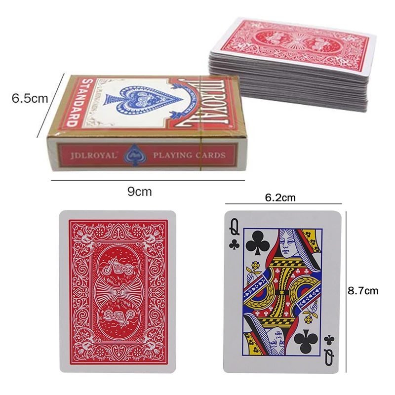 Magic Electric Deck Cards Prank Trick Prop Party Card Game Poker Acrobatics Waterfall Card Props Magic Performance Props TMZ thumbnail 2
