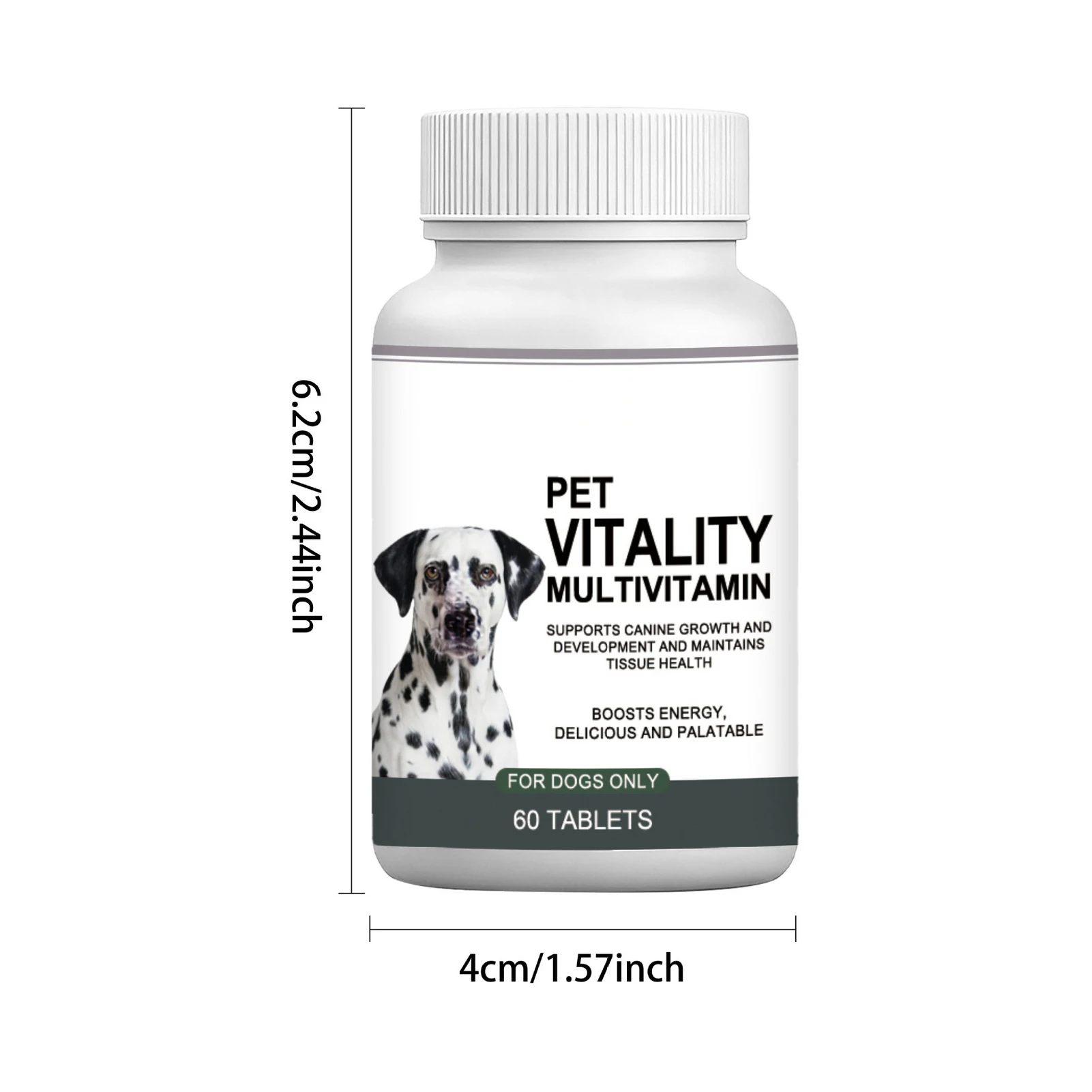 120g Dog Multivitamin Chewable Tablets Gentle Formula Nutritional Supplement For All Sizes Gentle Skin Coat Health Daily Care thumbnail 6