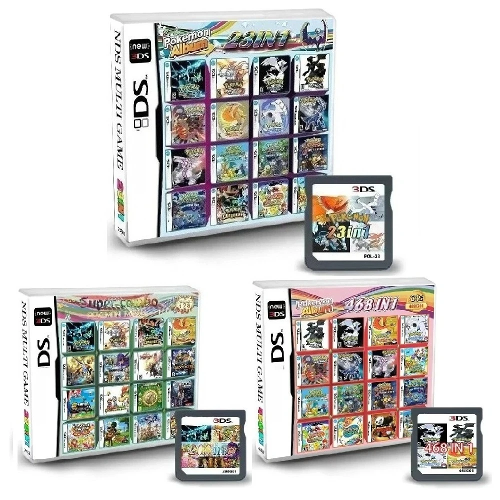 NDS Game Card 482in1 520in1 4300in1 500in1 468in1 Game Card Retro Game Collection  for 3DS, NDS thumbnail 2