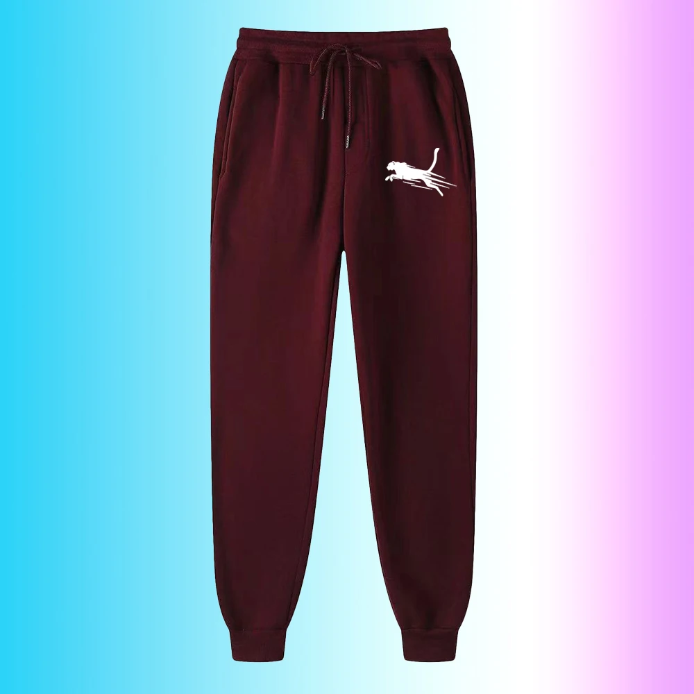 2026 Spring/Summer Men's Pants  Men's Casual Pants  Fashionably Soft Sports Pants Running Sports Logo  Casual Print thumbnail 3