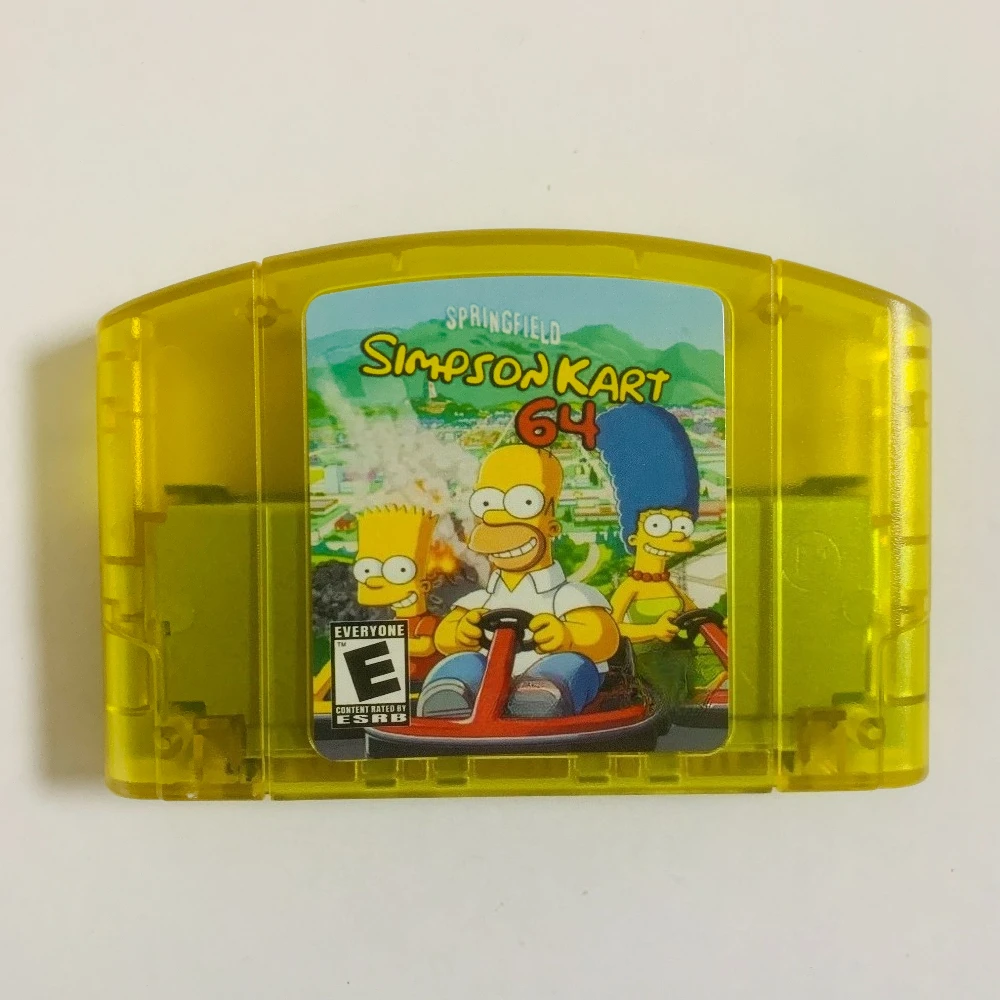 N64 Game Cartridge American Version, Go-kart 64, Retro English Game Cartridge, Collection Hobbies, Toys, Gifts thumbnail 4