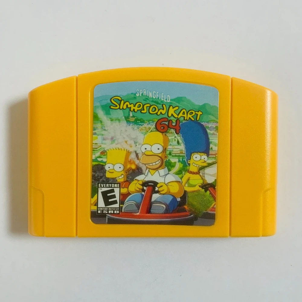 N64 Game Cartridge American Version, Go-kart 64, Retro English Game Cartridge, Collection Hobbies, Toys, Gifts thumbnail 3