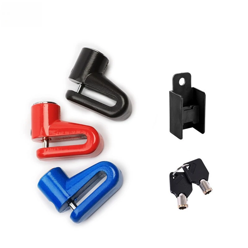 1set Mountain Bike Disc Brake Lock Aluminum Alloy Anti-Theft Security Device for Motorcycles E-Bikes Bicycle Motorcycle Lock thumbnail 5