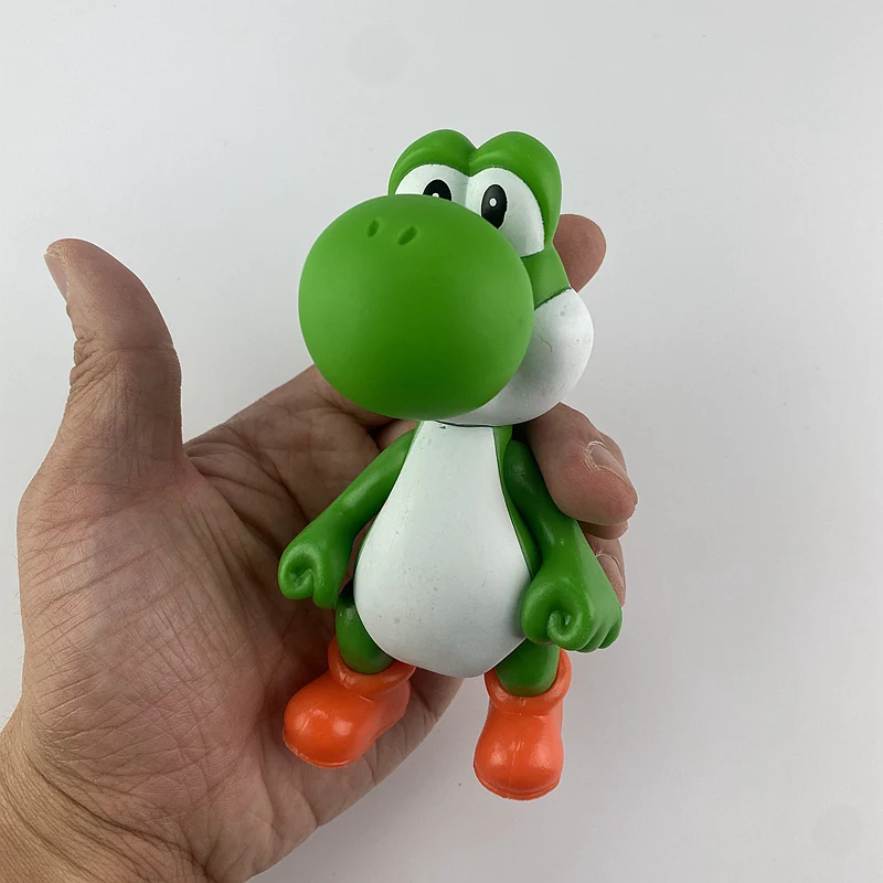 12cm Super Marios Cartoon Dolls Model Anime Figures Marios Creative Collectible Model Toys for Birthday Gifts thumbnail 4