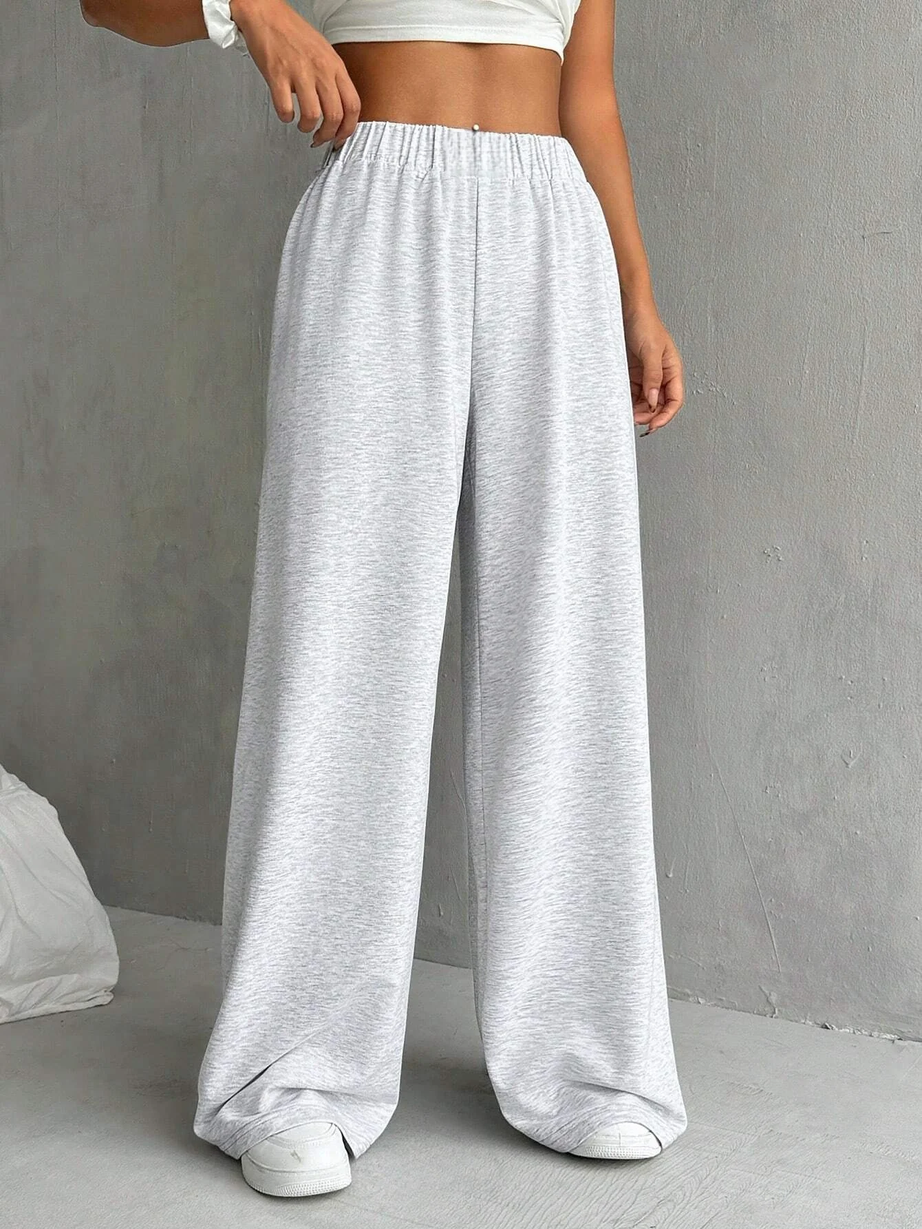 Women's Casual High-Waisted Wide-Leg Pants thumbnail 5