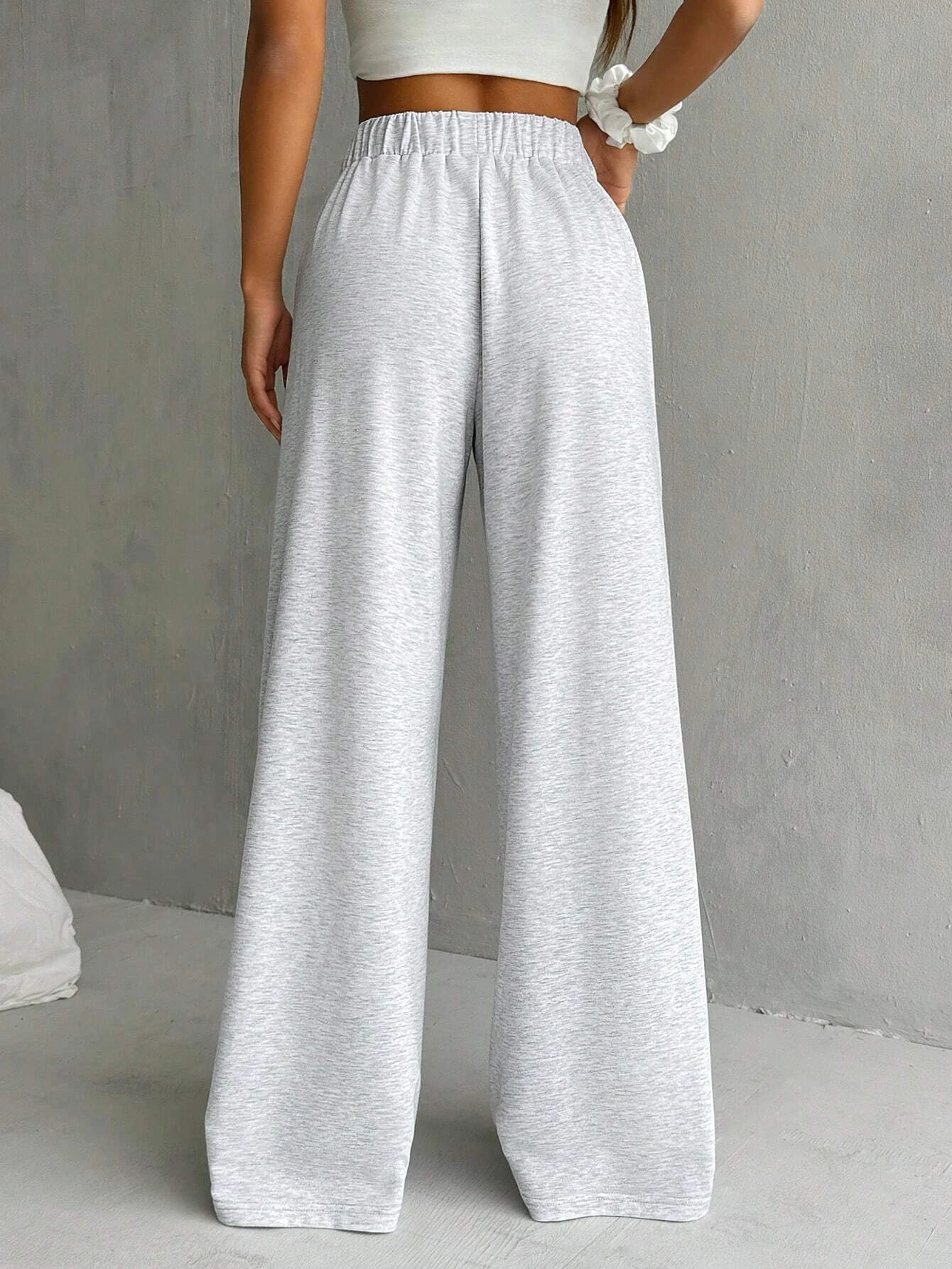 Women's Casual High-Waisted Wide-Leg Pants thumbnail 2