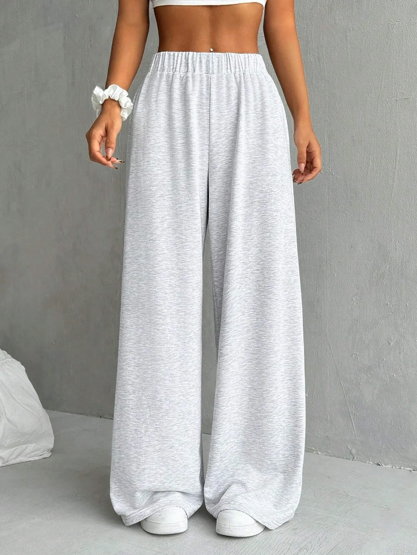 Women's Casual High-Waisted Wide-Leg Pants thumbnail 3