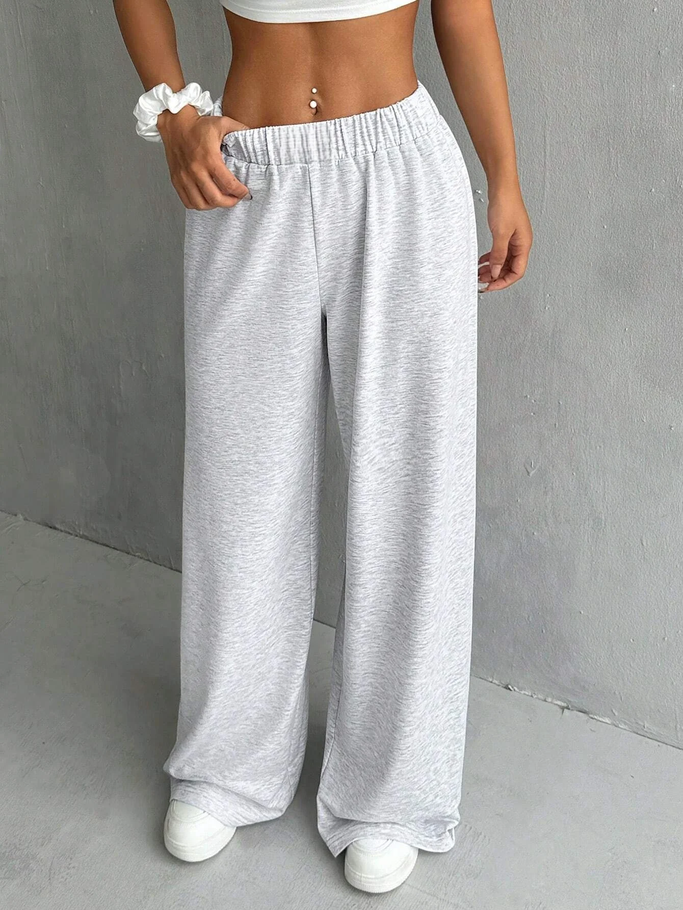 Women's Casual High-Waisted Wide-Leg Pants thumbnail 4