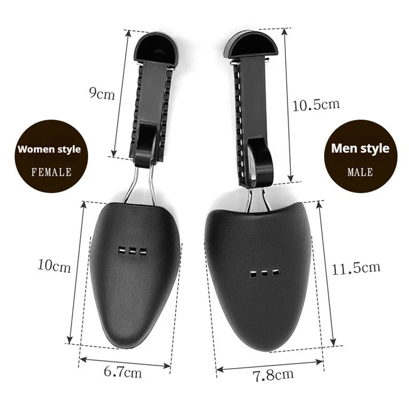 Adjustable Length Shoe Trees for Sneakers - Plastic Shoe Stretcher - Anti-Deformation Portable Shoe Tree Shapers Unisex 2/4/6Pcs thumbnail 6