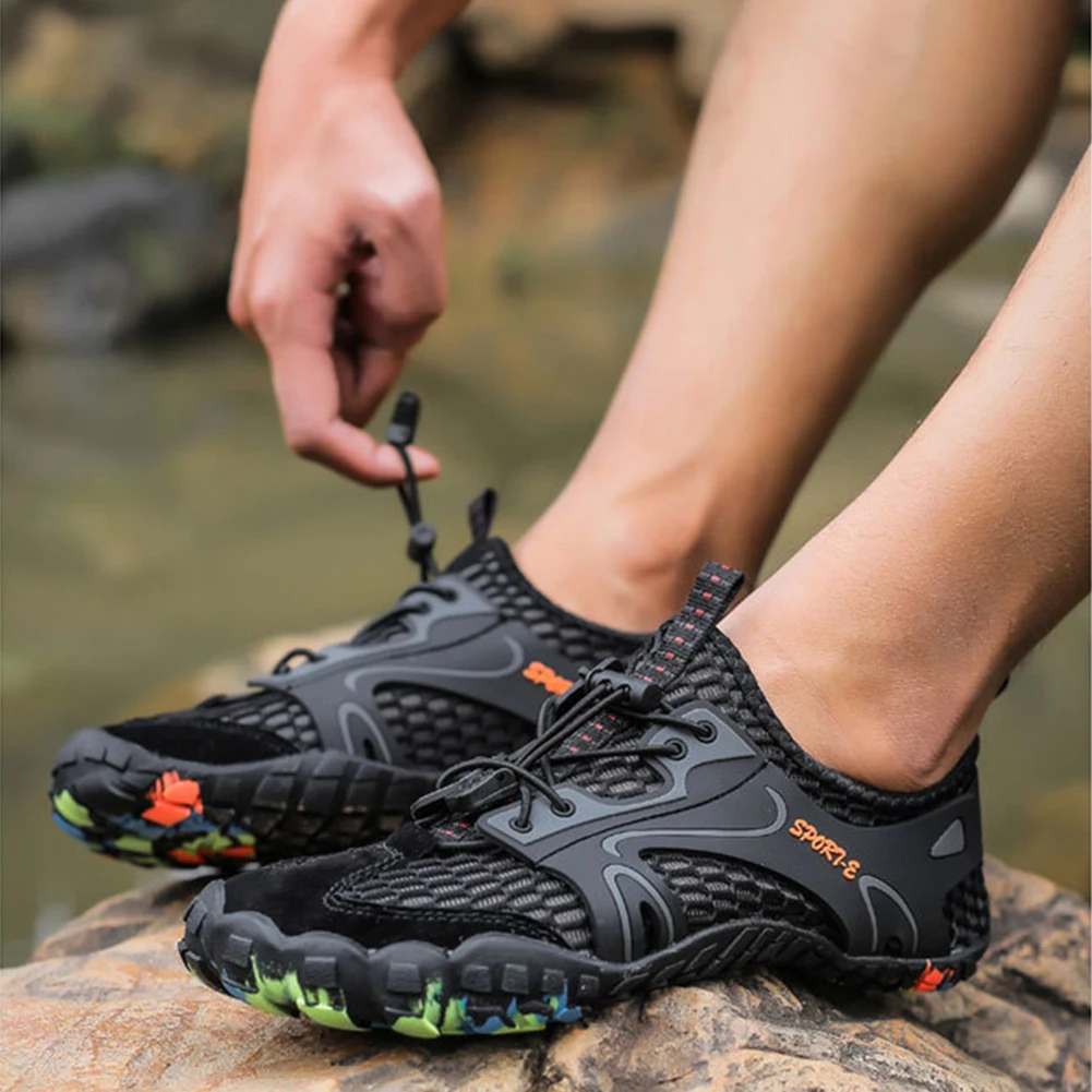 Unisex Aqua Shoes Breathable Hiking Swimming Upstream Beach Water Sport Sneakers thumbnail 5