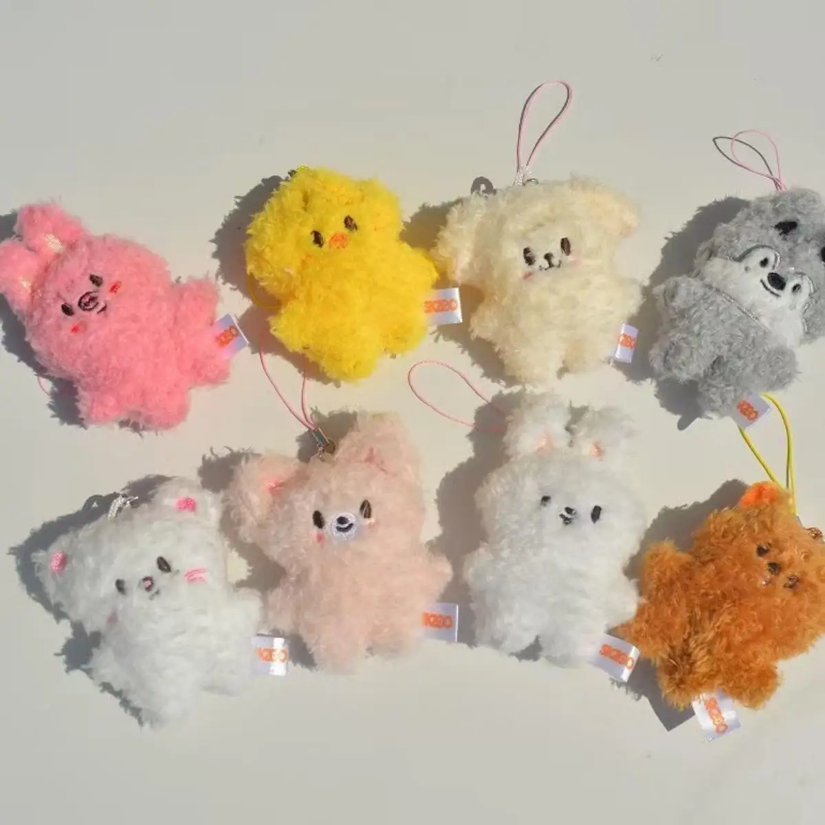 SKZOO Fluffy Series Cute Idol Support Plush Toys Adorable Bag Pendant Soft Animal Stuffed Doll Souvenir Fans Collection Gift thumbnail 3