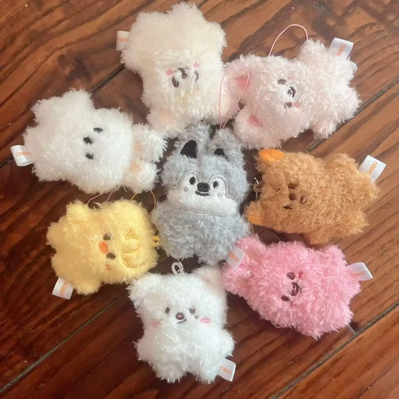 SKZOO Fluffy Series Cute Idol Support Plush Toys Adorable Bag Pendant Soft Animal Stuffed Doll Souvenir Fans Collection Gift thumbnail 2