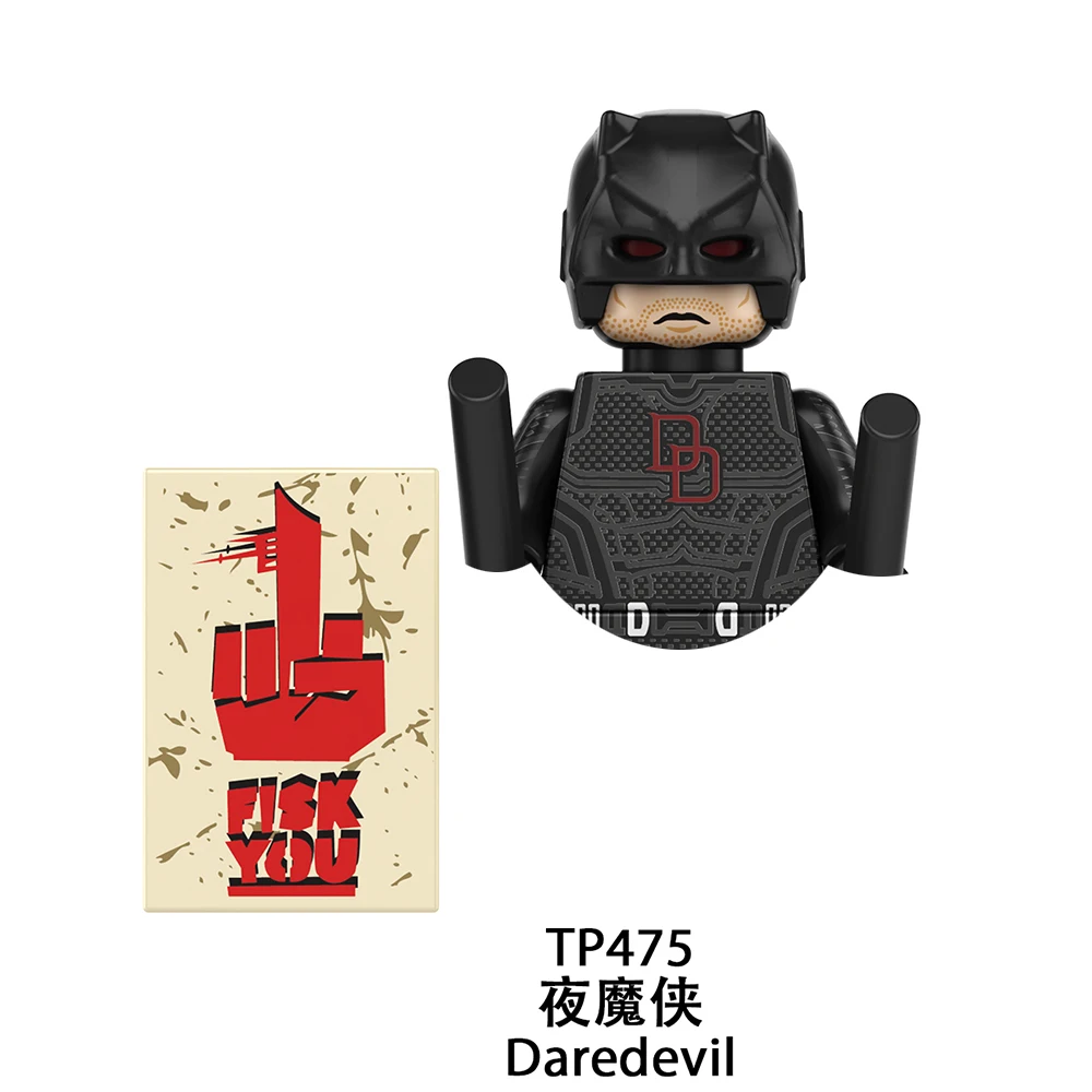 2026 World Legends New Daredevil Punisher Building Blocks Bricks For Toys Gifts Children Mini Action Figures Party GIFTS thumbnail 5
