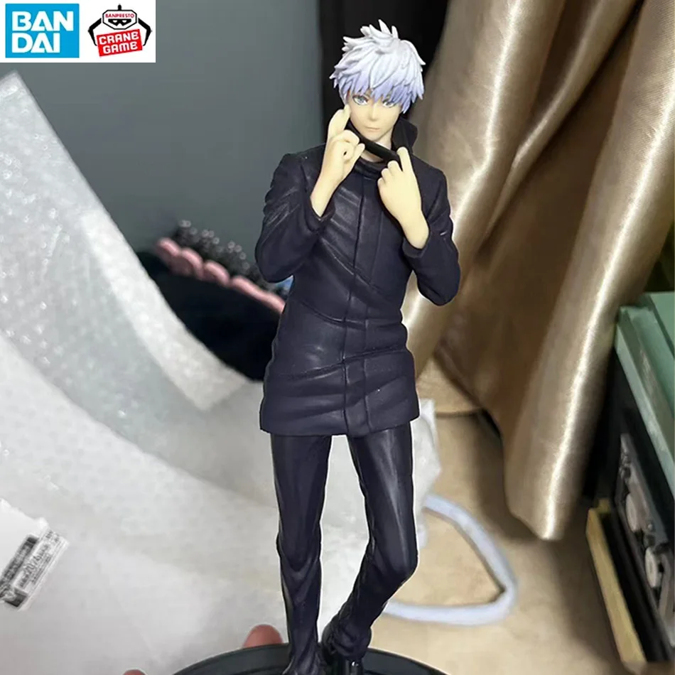 19cm Jujutsu Kaisen Anime Figure Gojo Satoru Anime Statue PVC Action Figure Collection Model Toys Children's Ornament Doll thumbnail 2